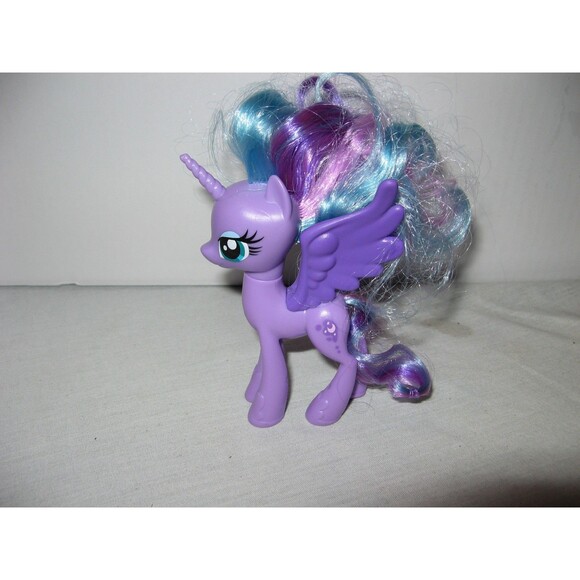 My Little Pony Princess Luna  4” Brushable Tinsel Hair 2016 G4 - Picture 1 of 4